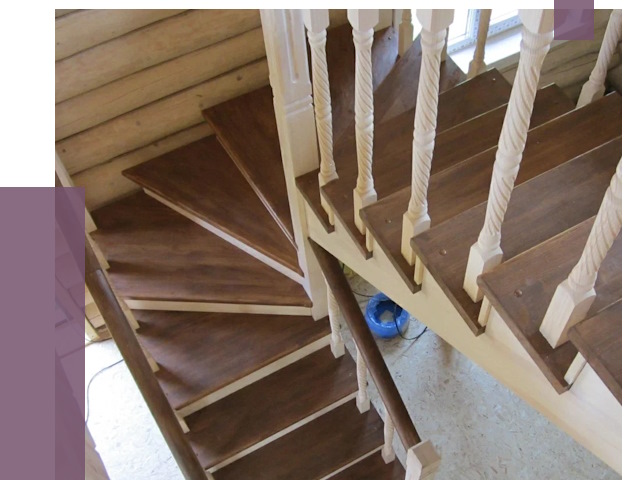 Реставрация деревянных лестниц в Абакане от 4290 руб.