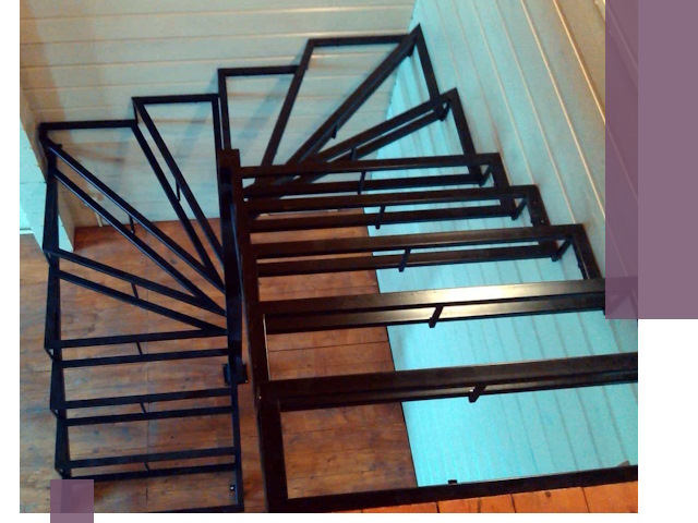 Изготовление металлических лестниц любой сложности в Абакане