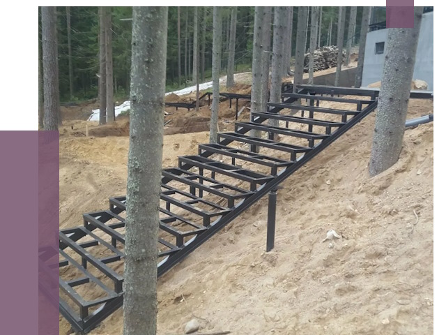 Монтаж металлических лестниц в Абакане от 13535 руб. 