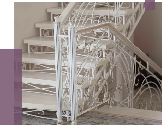 Изготовление кованых лестниц на заказ в Абакане от 86828 руб. | ПРОЛЁТ-Бкн