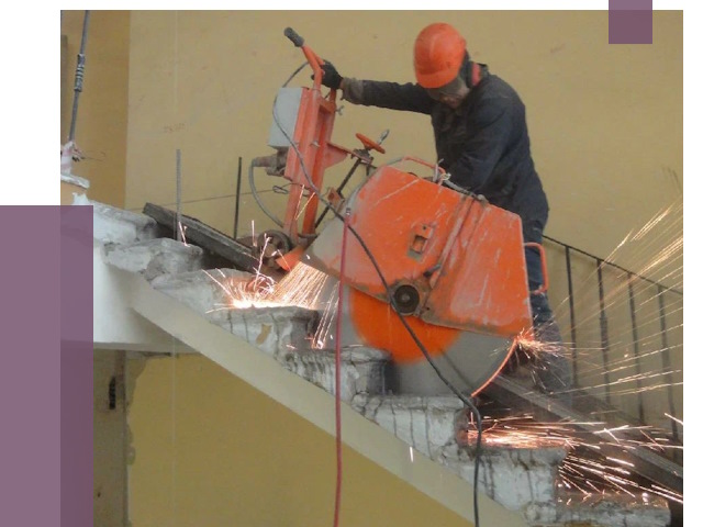 Демонтаж бетонных лестниц в Абакане от 4597 руб. за м2 | ПРОЛЁТ-Бкн