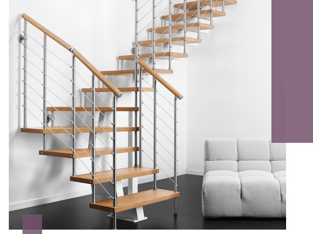 Модульные лестницы под ключ в Абакане — монтаж и изготовление