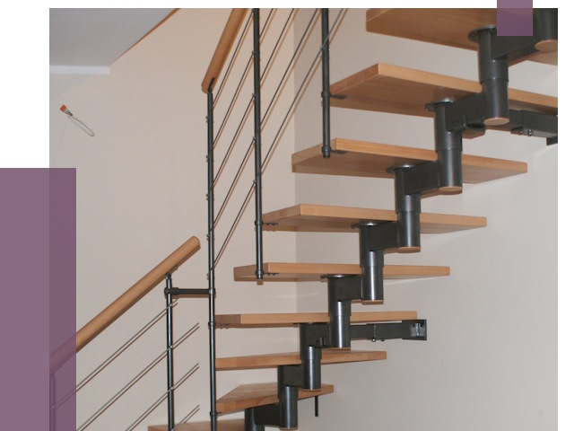 Изготовление модульных лестниц в Абакане от 11492 руб. 