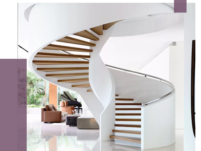 Винтовые лестницы в Абакане под ключ от 48521 руб. | ПРОЛЁТ-Бкн