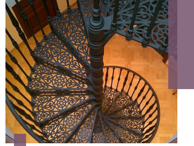 Винтовые лестницы под ключ в Абакане: производство и монтаж