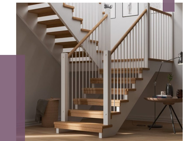 Маршевые лестницы в Абакане от 38051 руб. — монтаж | ПРОЛЁТ-Бкн