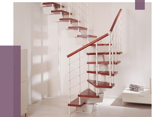 Изготовление лестниц на больцах в Абакане от 9704 руб. | ПРОЛЁТ-Бкн