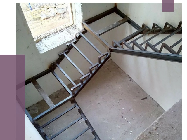 Монтаж лестниц на металлокаркасе в Абакане от 12769 руб. — ПРОЛЁТ-Бкн