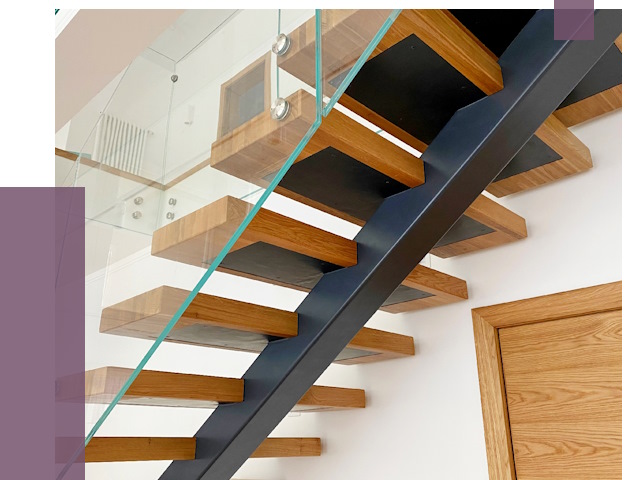 Лестницы на монокосоуре в Абакане от 18898 руб. под ключ | ПРОЛЁТ-Бкн