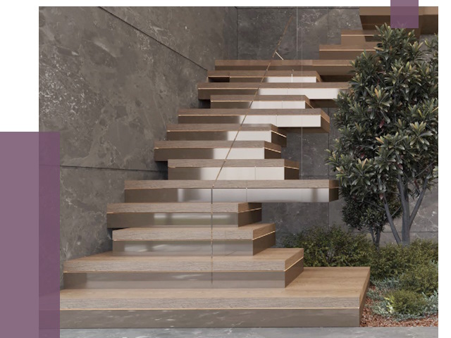 Современные лестницы в Абакане от 13790 руб. | ПРОЛЁТ-Бкн