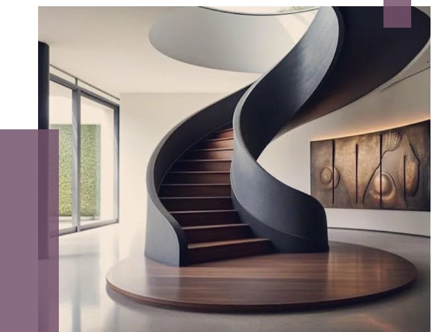 Элитные лестницы под заказ в Абакане от 188978 руб. — ПРОЛЁТ-Бкн