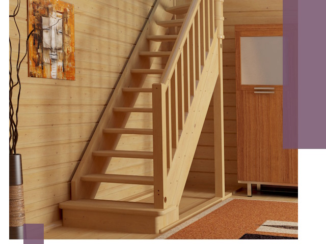 Лестницы эконом класса под ключ в Абакане — недорого и быстро