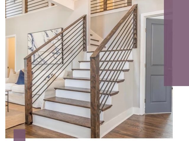 Лестницы для коттеджа под ключ в Абакане — изготовление и монтаж