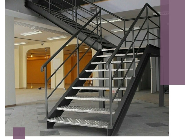 Лестницы для офиса в Абакане: изготовление, монтаж, демонтаж