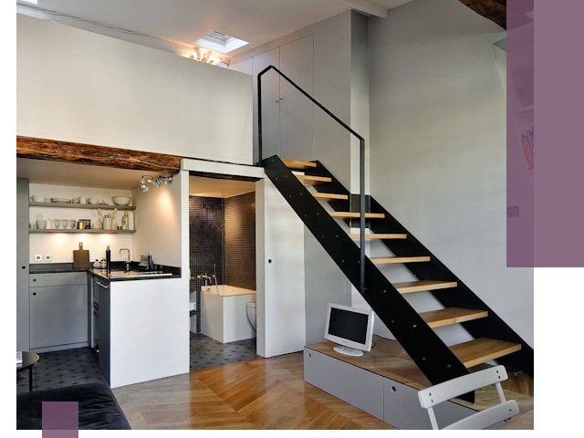 Лестницы на антресоль под ключ в Абакане — изготовление и монтаж