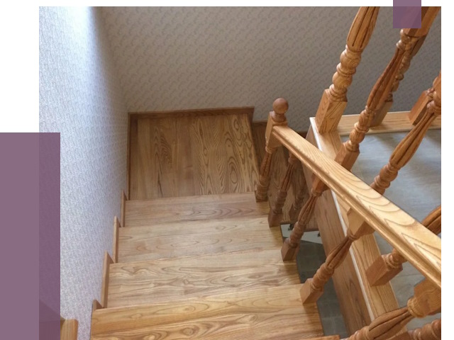 Сосновые лестницы в Абакане под ключ от 8070 руб.  | ПРОЛЁТ-Бкн