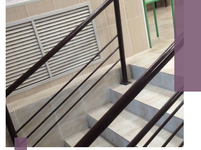 Изготовление перил из металла под ключ в Абакане