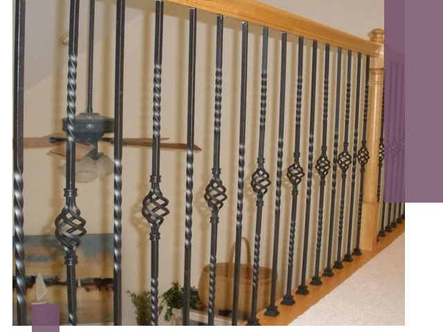 Изготовление и монтаж кованных перил в Абакане под ключ