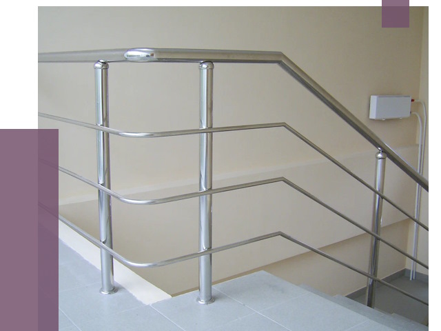 Алюминиевые перила в Абакане от 6333 руб. под ключ | ПРОЛЁТ-Бкн