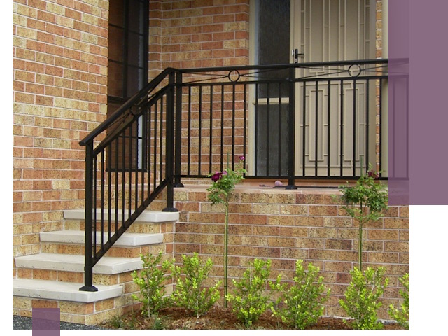 Уличные перила из металла под ключ в Абакане