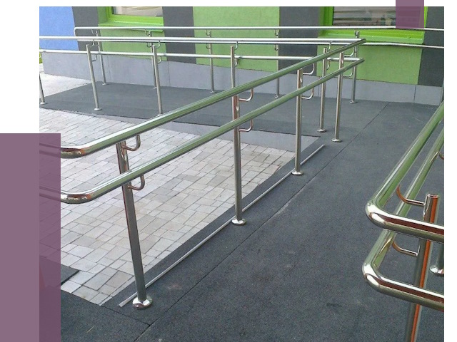 Ограждения пандусов в Абакане от 4341 руб. монтаж | ПРОЛЁТ-Бкн
