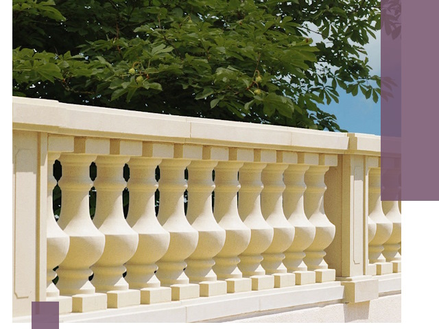 Установка балюстрады в Абакане: изготовление и монтаж под ключ