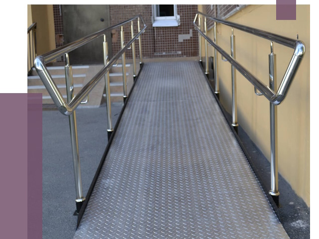 Пандусы в Абакане от 12258 руб. — установка для инвалидов | ПРОЛЁТ-Бкн