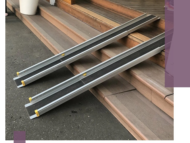 Телескопические пандусы под ключ в Абакане — изготовление и монтаж