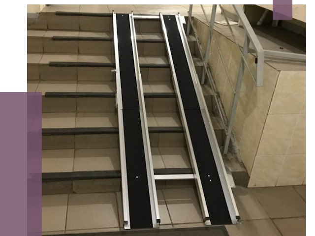 Установка пандуса в подъезд в Абакане от 7968 руб. под ключ | ПРОЛЁТ-Бкн