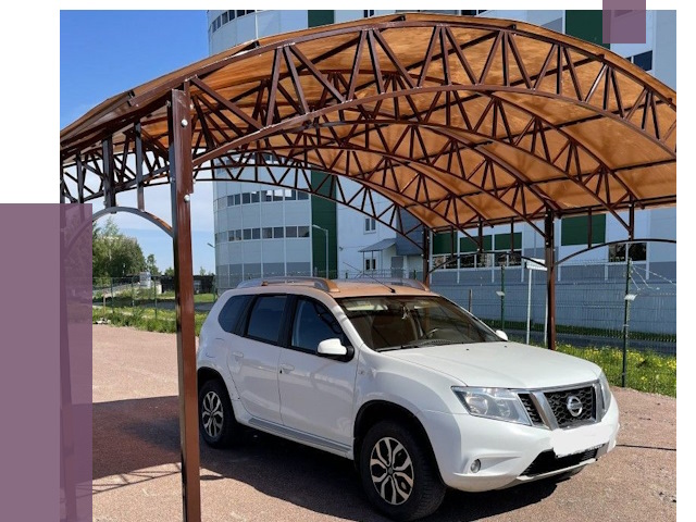 Недорогие навесы в Абакане от 42903 руб. | ПРОЛЁТ-Бкн