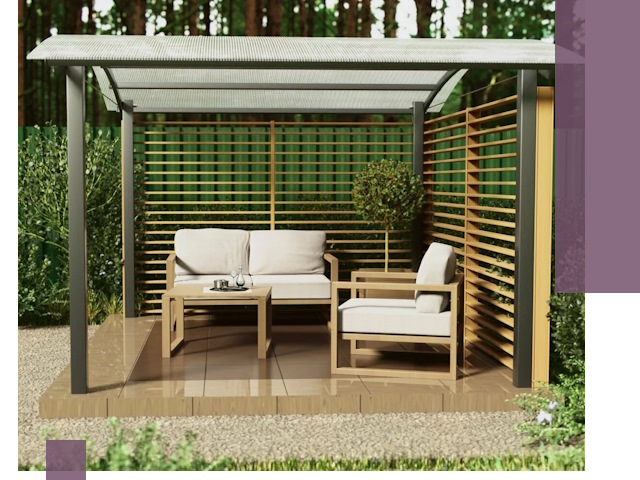 Навесы для дачи в Абакане: изготовление, монтаж и демонтаж