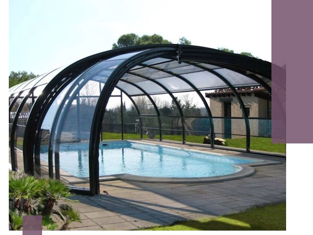 Навесы для бассейна в Абакане: изготовление и монтаж под ключ