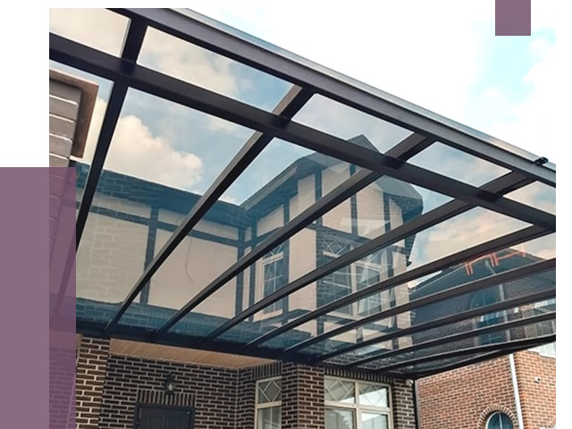 Навесы из поликарбоната в Абакане от 8601 руб. под ключ — ПРОЛЁТ-Бкн