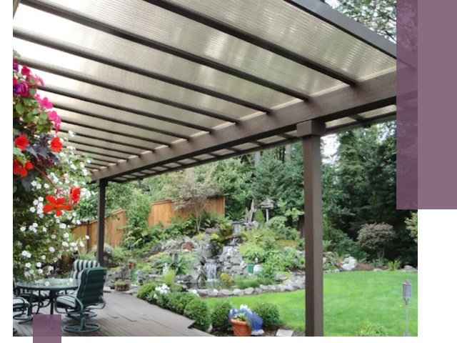 Навесы из поликарбоната под ключ в Абакане быстро и надёжно