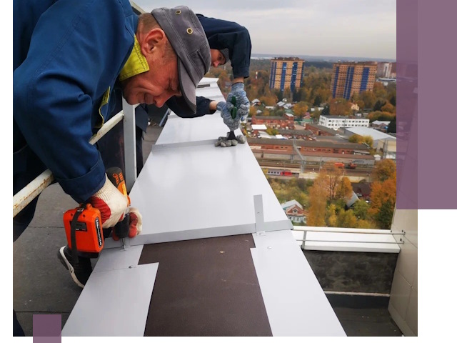 Монтаж парапетов в Абакане — установка прочных металлических ограждений