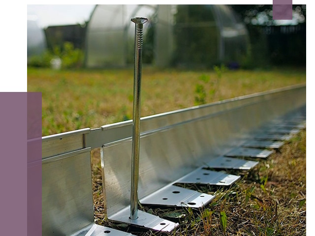 Металлические бордюры для газона в Абакане от 4290 руб. | ПРОЛЁТ-Бкн