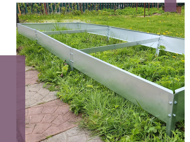 Металлические бордюры для грядок в Абакане от 1788 руб. 