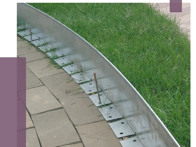 Металлические бордюры для тротуаров в Абакане от 8683 руб.