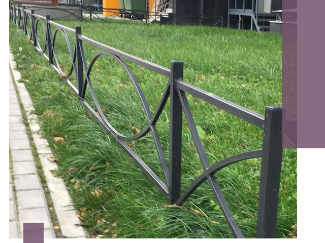 Газонные ограждения из металла в Абакане — монтаж и продажа