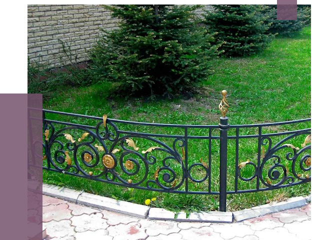 Кованые газонные ограждения в Абакане от 7610 руб. — ПРОЛЁТ-Бкн