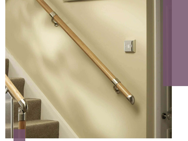 Монтаж пристенных поручней профессионально в Абакане