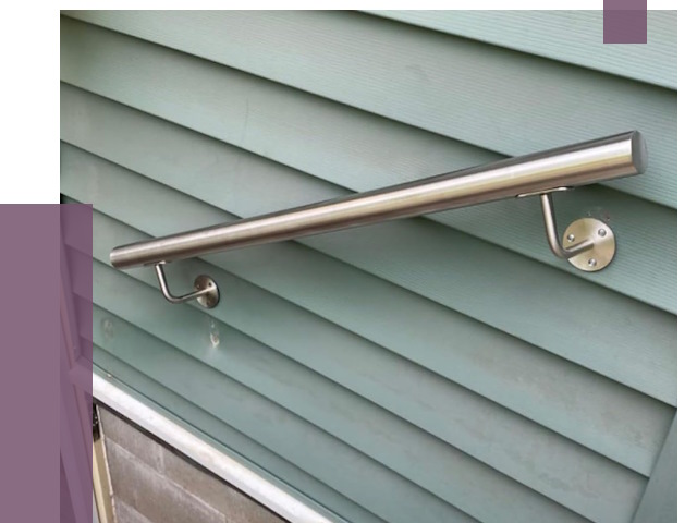 Поручни из нержавеющей стали в Абакане от 7661 руб.  | ПРОЛЁТ-Бкн