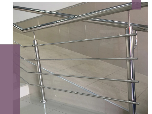 Изготовление поручней из нержавеющей стали в Абакане