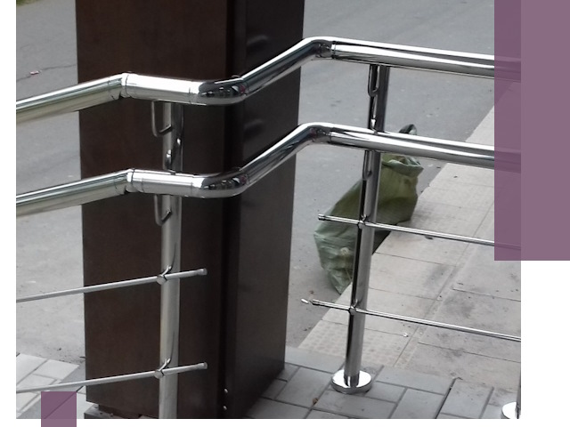 Монтаж поручней из нержавеющей стали в Абакане качественно и быстро